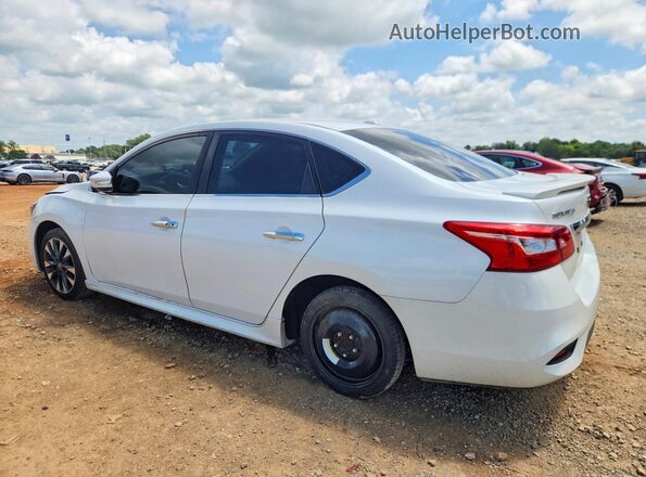 3N1AB7AP4JY213563 2018 NISSAN SENTRA White Trasero izquierdo