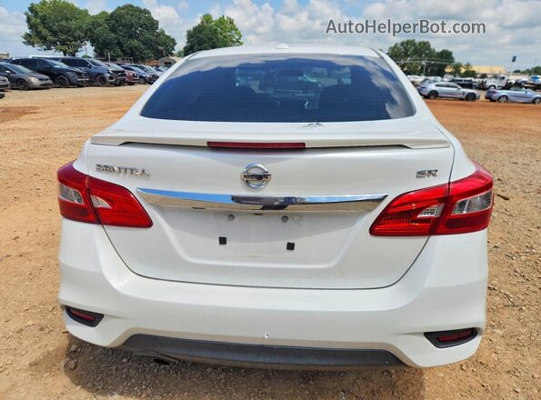 3N1AB7AP4JY213563 2018 NISSAN SENTRA White Vista trasera