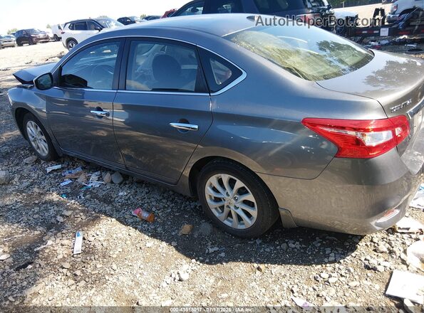 3N1AB7AP4JY226930 2018 NISSAN SENTRA Silver Задня ліва чверть
