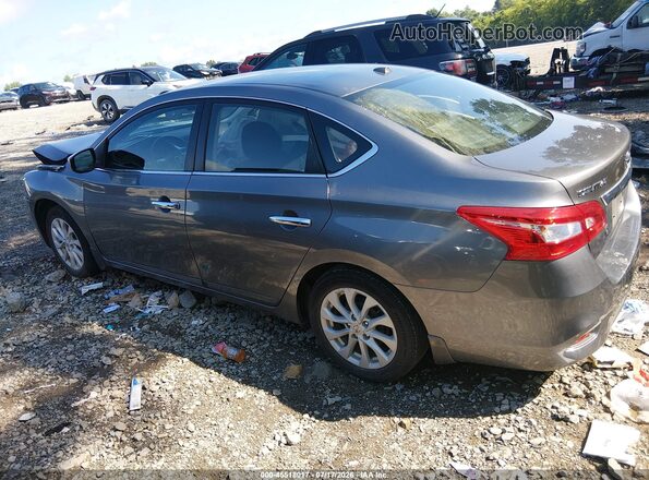 3N1AB7AP4JY226930 2018 NISSAN SENTRA Silver Панорамний вид салону 360°