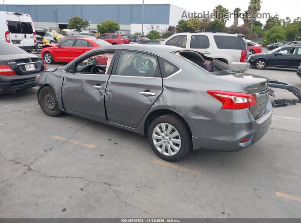 3N1AB7AP4JY227706 2018 NISSAN SENTRA Gray Tył lewy