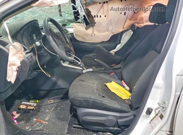 3N1AB7AP4JY230802 2018 NISSAN SENTRA Белый Вид салона спереди