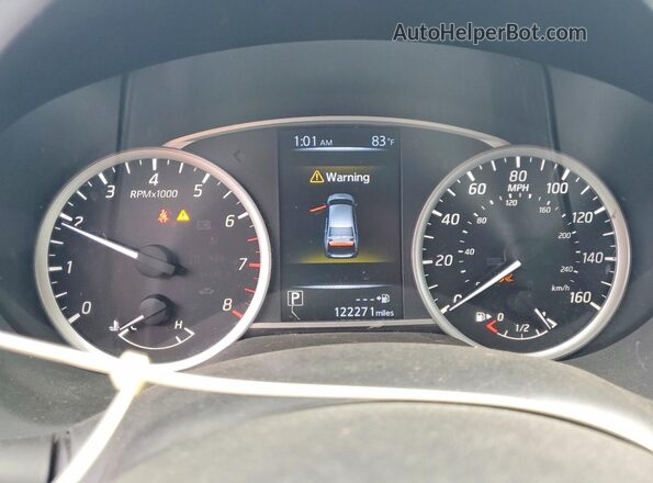 3N1AB7AP4JY290305 2018 NISSAN SENTRA Серый Вид щитка приборов