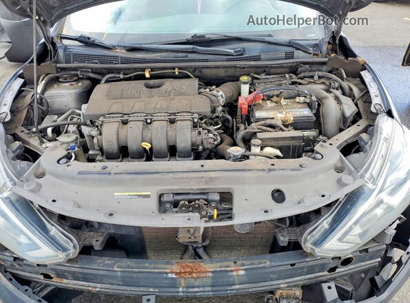 3N1AB7AP4JY290305 2018 NISSAN SENTRA Серый Вид задней части салона