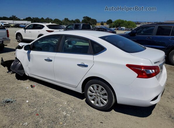 3N1AB7AP4JY311380 2018 NISSAN SENTRA Белый Задняя левая четверть