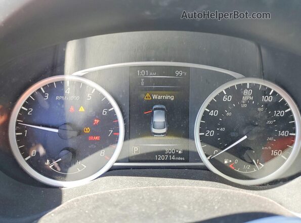 3N1AB7AP4JY311380 2018 NISSAN SENTRA Белый Вид щитка приборов