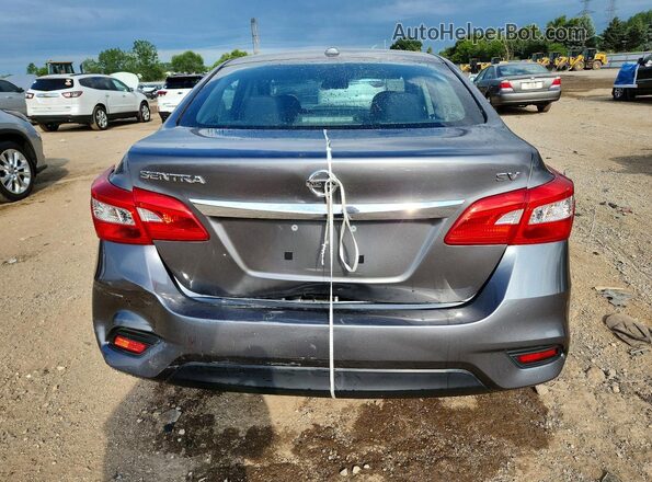 3N1AB7AP4JY312027 2018 NISSAN SENTRA Gray Vista trasera