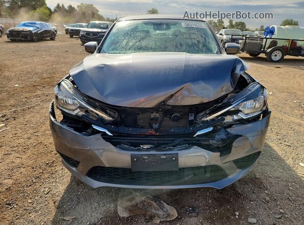 3N1AB7AP4JY312027 2018 NISSAN SENTRA Gray Vista frontal
