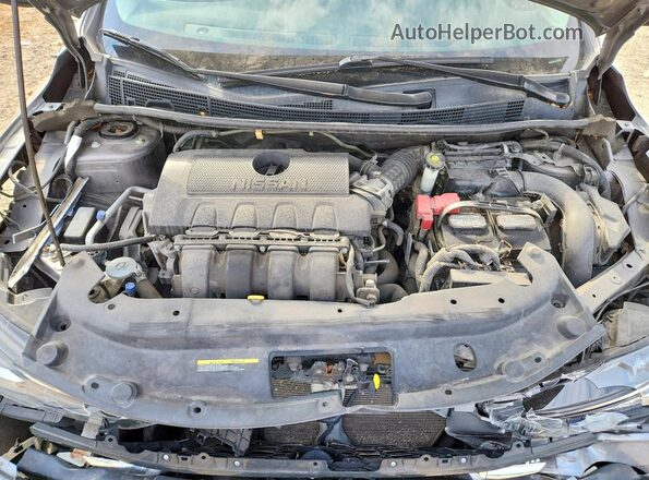 3N1AB7AP4JY312027 2018 NISSAN SENTRA Gray Vista interior trasera