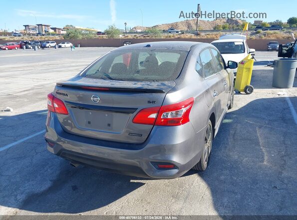 3N1AB7AP4JY312562 2018 NISSAN SENTRA Gray Tył prawy