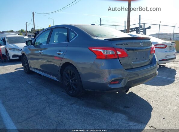 3N1AB7AP4JY312562 2018 NISSAN SENTRA Gray Tył lewy