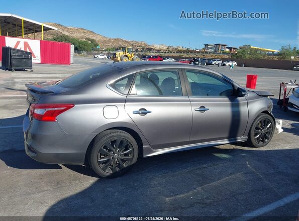 3N1AB7AP4JY312562 2018 NISSAN SENTRA Gray Widok wnętrza 360 stopni