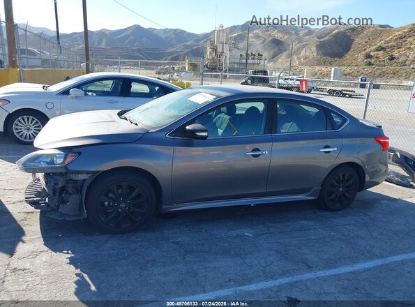 3N1AB7AP4JY312562 2018 NISSAN SENTRA Gray 