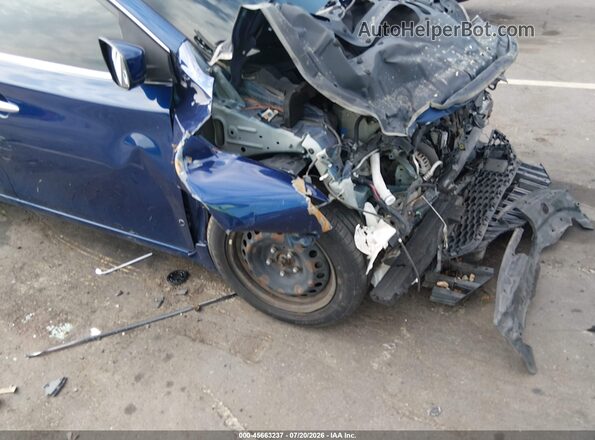 3N1AB7AP4JY333850 2018 NISSAN SENTRA Blue Widok zestawu wskaźników