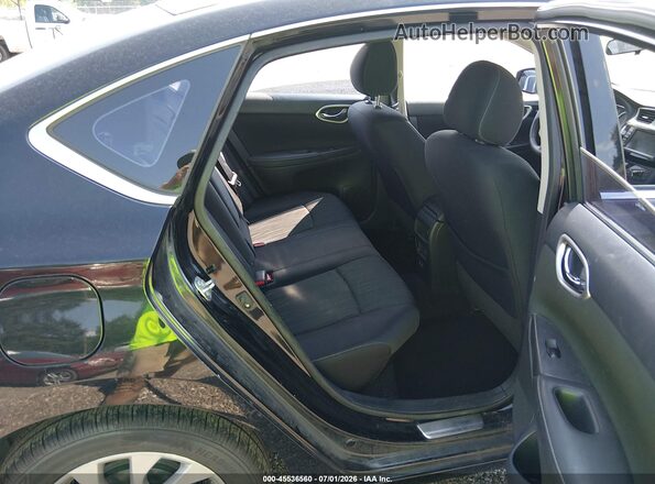 3N1AB7AP4KL603593 2019 NISSAN SENTRA Black Вид наклейки з VIN-кодом