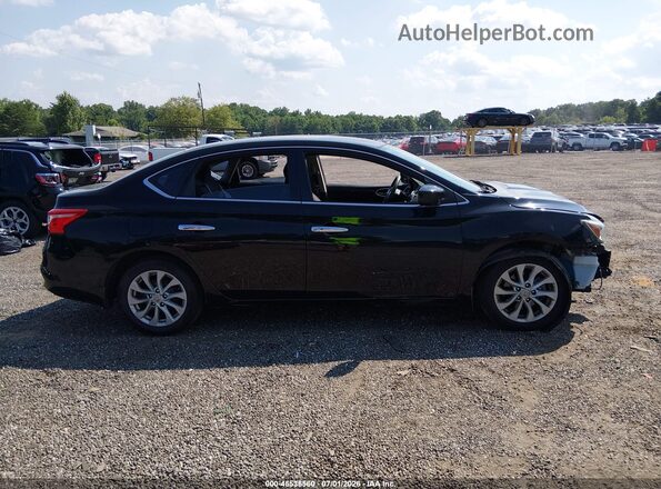 3N1AB7AP4KL603593 2019 NISSAN SENTRA Black Панорамний вид салону 360°