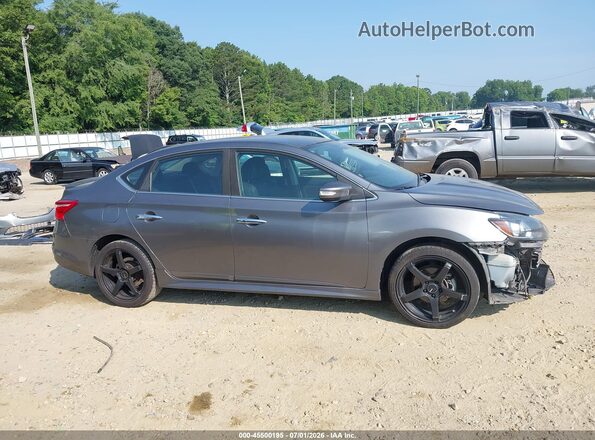 3N1AB7AP4KY208235 2019 NISSAN SENTRA Серый Панорамный вид салона 360°