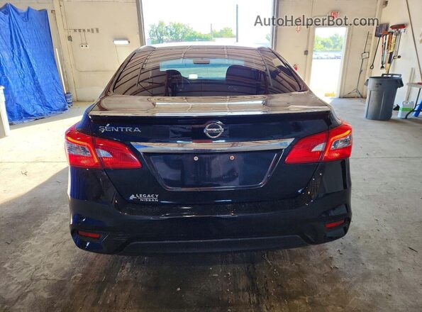 3N1AB7AP4KY239677 2019 NISSAN SENTRA Black Vista trasera