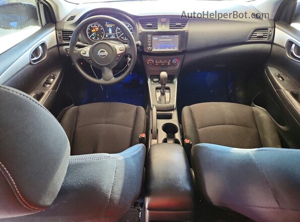 3N1AB7AP4KY239677 2019 NISSAN SENTRA Black Vista del salpicadero