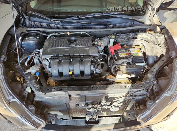 3N1AB7AP4KY239677 2019 NISSAN SENTRA Black Vista interior trasera