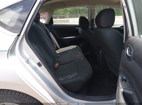 3N1AB7AP4KY240439 2019 NISSAN SENTRA Silver VIN sticker view