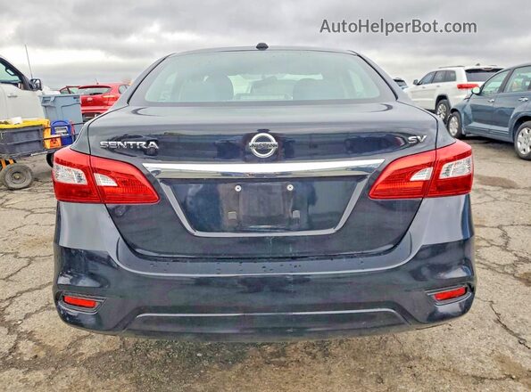 3N1AB7AP4KY272338 2019 NISSAN SENTRA Black Vista trasera
