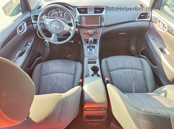 3N1AB7AP4KY272338 2019 NISSAN SENTRA Black Vista del salpicadero