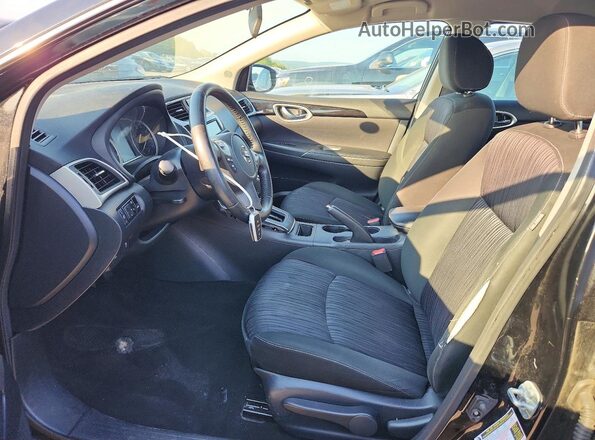 3N1AB7AP4KY272338 2019 NISSAN SENTRA Black Vista interior delantera