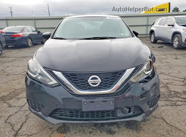 3N1AB7AP4KY272338 2019 NISSAN SENTRA Black Vista frontal