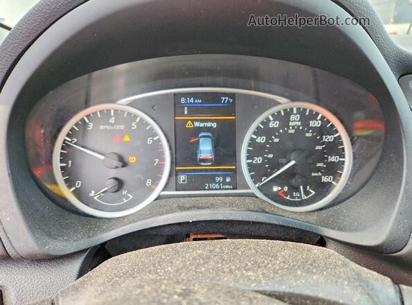3N1AB7AP4KY278835 2019 NISSAN SENTRA Gray Instrument cluster view