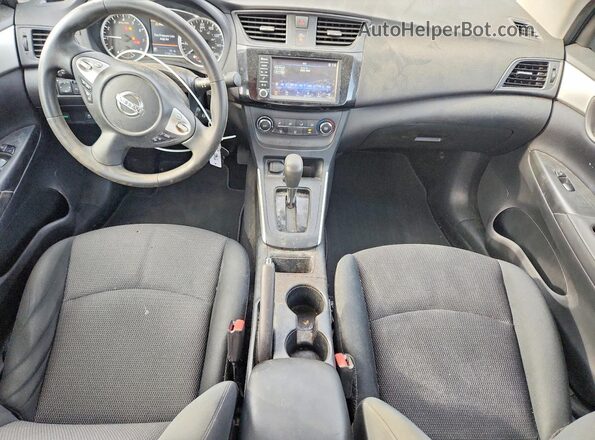 3N1AB7AP4KY278835 2019 NISSAN SENTRA Gray Dashboard view