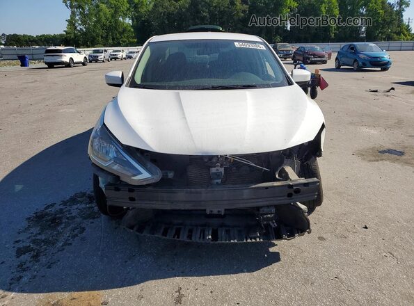 3N1AB7AP4KY301062 2019 NISSAN SENTRA White Vista frontal