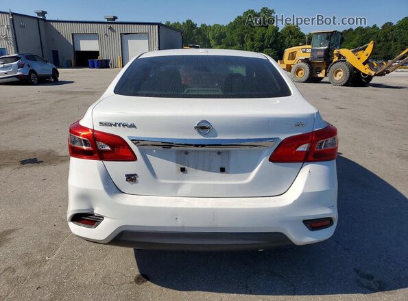 3N1AB7AP4KY301062 2019 NISSAN SENTRA White Vista trasera