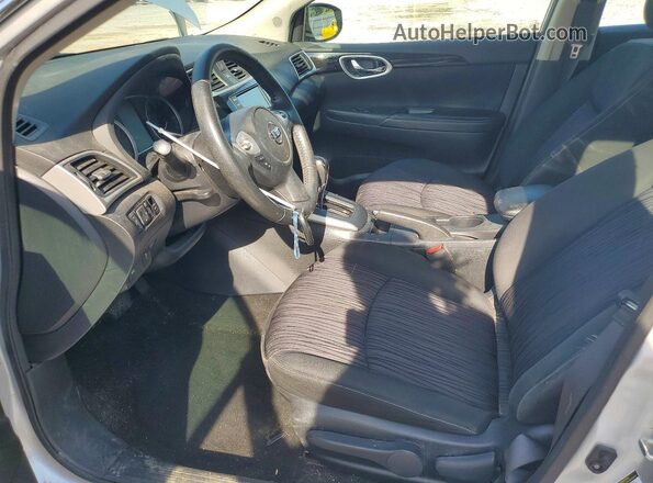 3N1AB7AP4KY309050 2019 NISSAN SENTRA Silver Սալոնի դիմացի տեսք