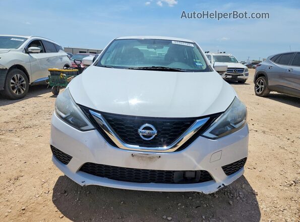 3N1AB7AP4KY315561 2019 NISSAN SENTRA White Vista frontal