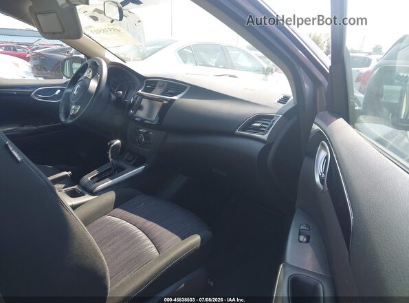 3N1AB7AP4KY325068 2019 NISSAN SENTRA Gray Front interior view