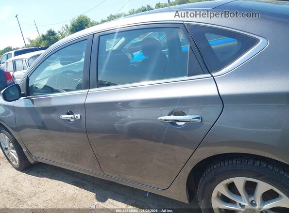 3N1AB7AP4KY325068 2019 NISSAN SENTRA Gray 