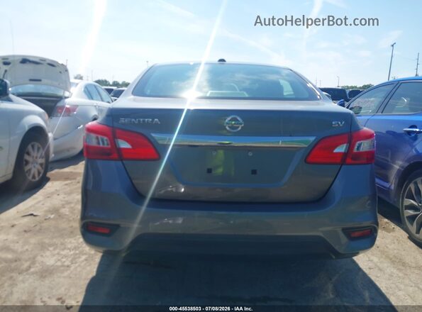 3N1AB7AP4KY325068 2019 NISSAN SENTRA Gray 