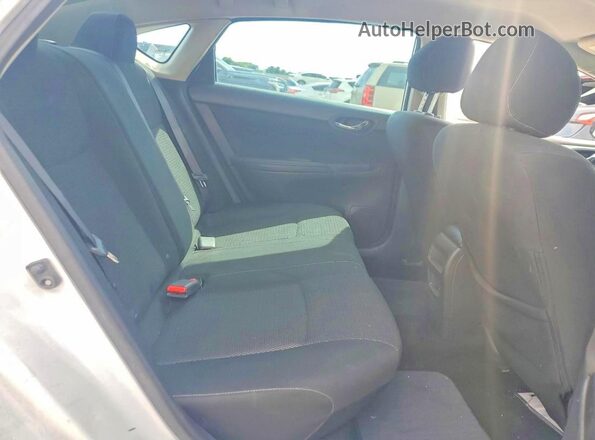 3N1AB7AP4KY337558 2019 NISSAN SENTRA White Вид задніх сидінь
