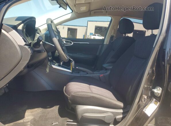 3N1AB7AP4KY389451 2019 NISSAN SENTRA Black Սալոնի դիմացի տեսք