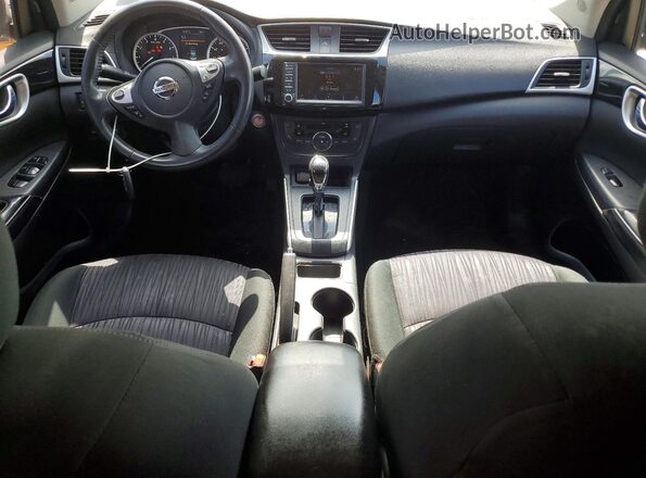 3N1AB7AP4KY393242 2019 NISSAN SENTRA White Առջևի վահանակի տեսք