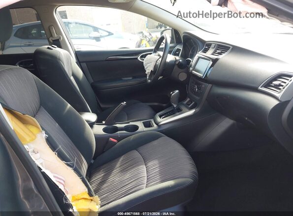 3N1AB7AP4KY394178 2019 NISSAN SENTRA Gray Вид салону спереду