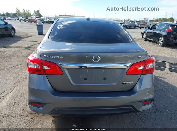 3N1AB7AP4KY394178 2019 NISSAN SENTRA Gray 