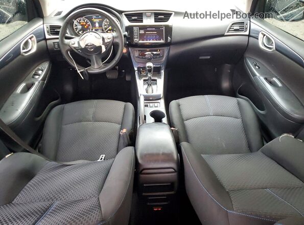 3N1AB7AP4KY399137 2019 NISSAN SENTRA Blue წინა პანელის ხედი