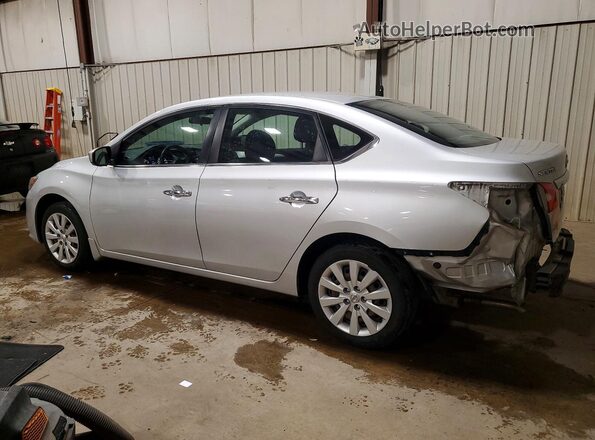 3N1AB7AP4KY411030 2019 NISSAN SENTRA Silver Tył lewy