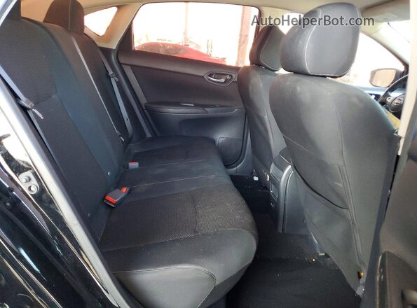 3N1AB7AP4KY420889 2019 NISSAN SENTRA Black Հետևի նստատեղերի տեսք