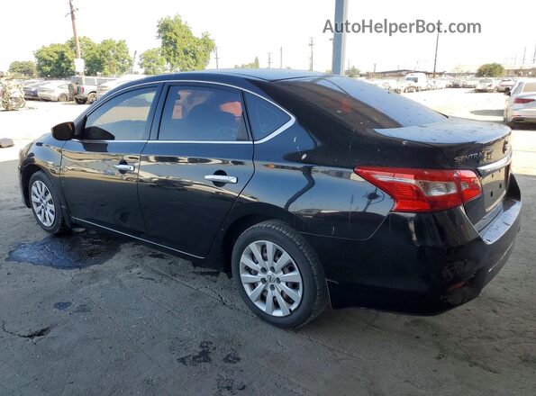 3N1AB7AP4KY420889 2019 NISSAN SENTRA Black Հետևի ձախ