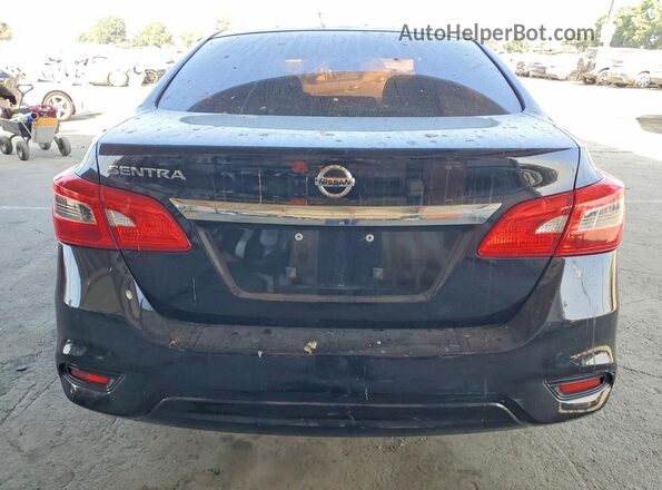3N1AB7AP4KY420889 2019 NISSAN SENTRA Black Հետևի տեսք