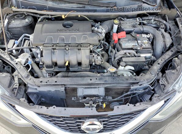 3N1AB7AP4KY420889 2019 NISSAN SENTRA Black Սալոնի հետևի տեսք