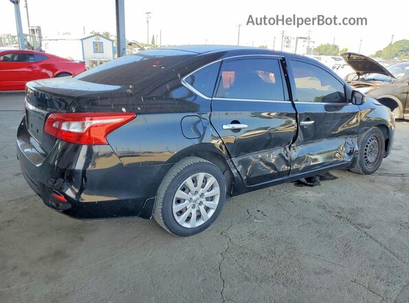 3N1AB7AP4KY420889 2019 NISSAN SENTRA Black Հետևի աջ